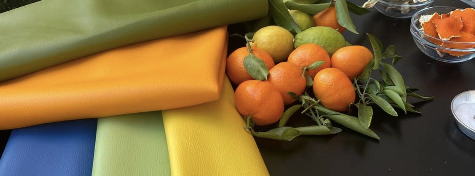  Fabrics made from oranges